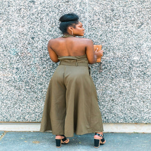 Not Your Ordinary Jumpsuit in Olive