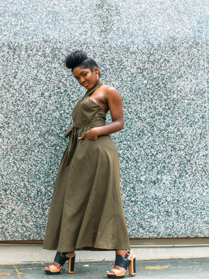 Not Your Ordinary Jumpsuit in Olive